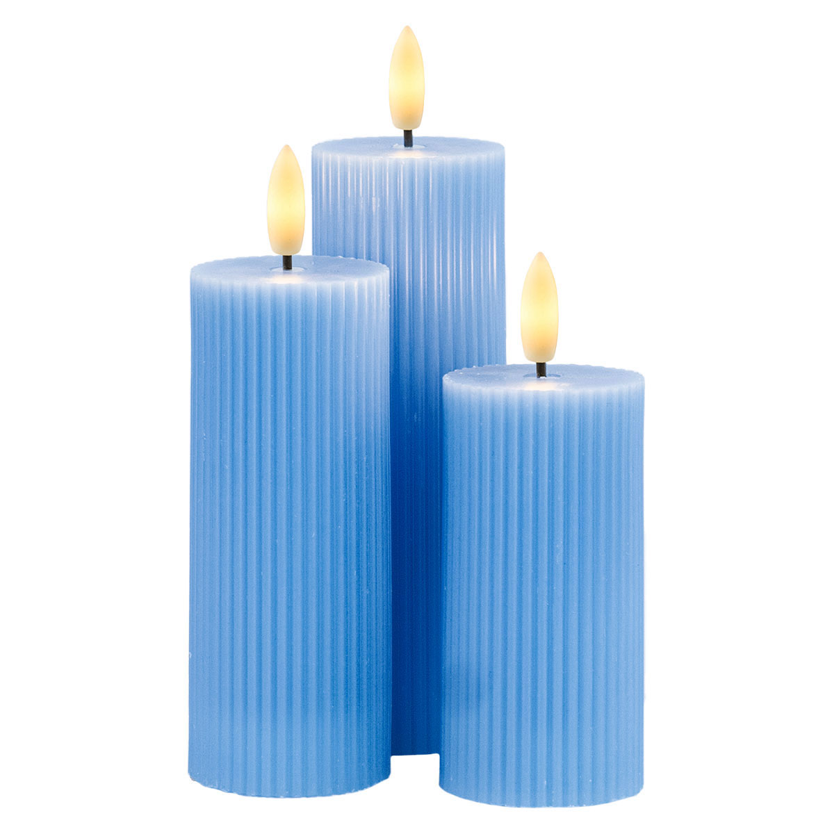 Smilla Rechargeable 3 pcs. Set, blue