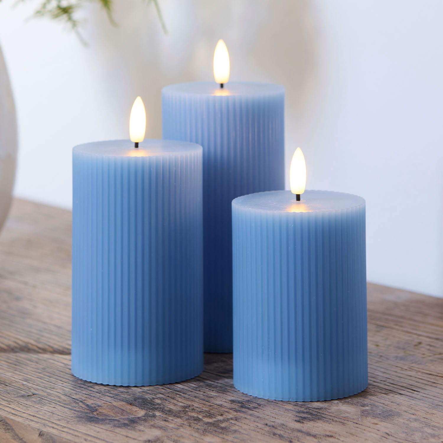 Smilla Rechargeable 3 pcs. Set, blue