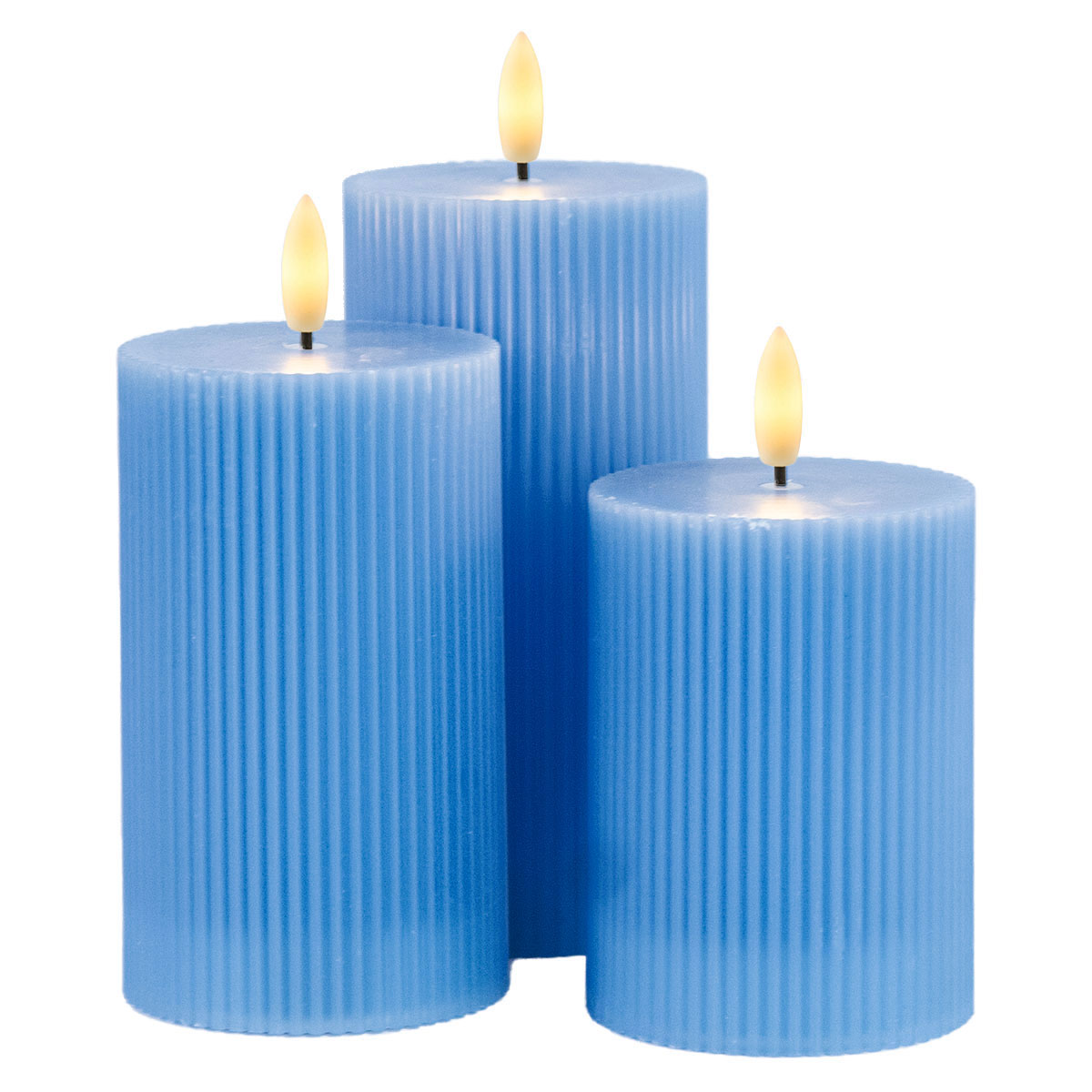 Smilla Rechargeable 3 pcs. Set, blue