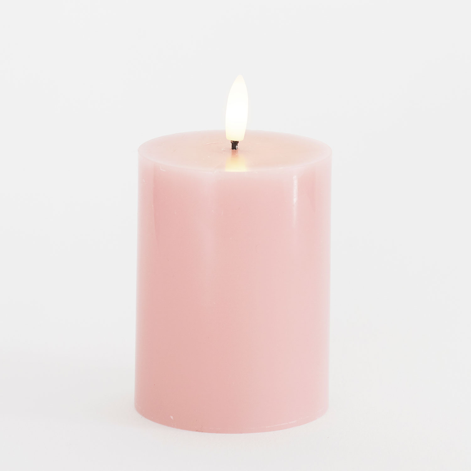 Sille Pillar Ø7.5 x 10cm, Light Pink