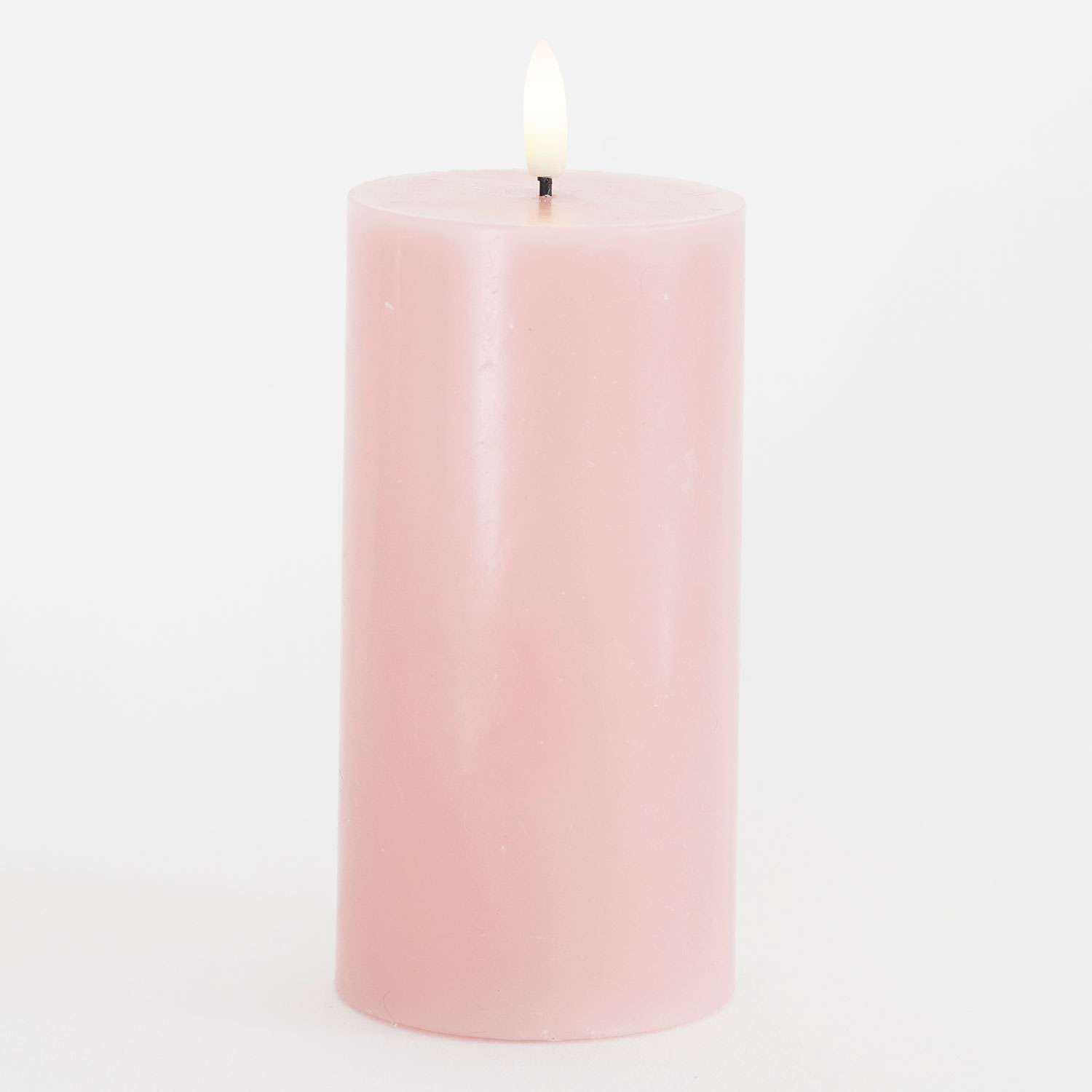 Sille Pillar Ø7.5 x 15cm, Light Pink