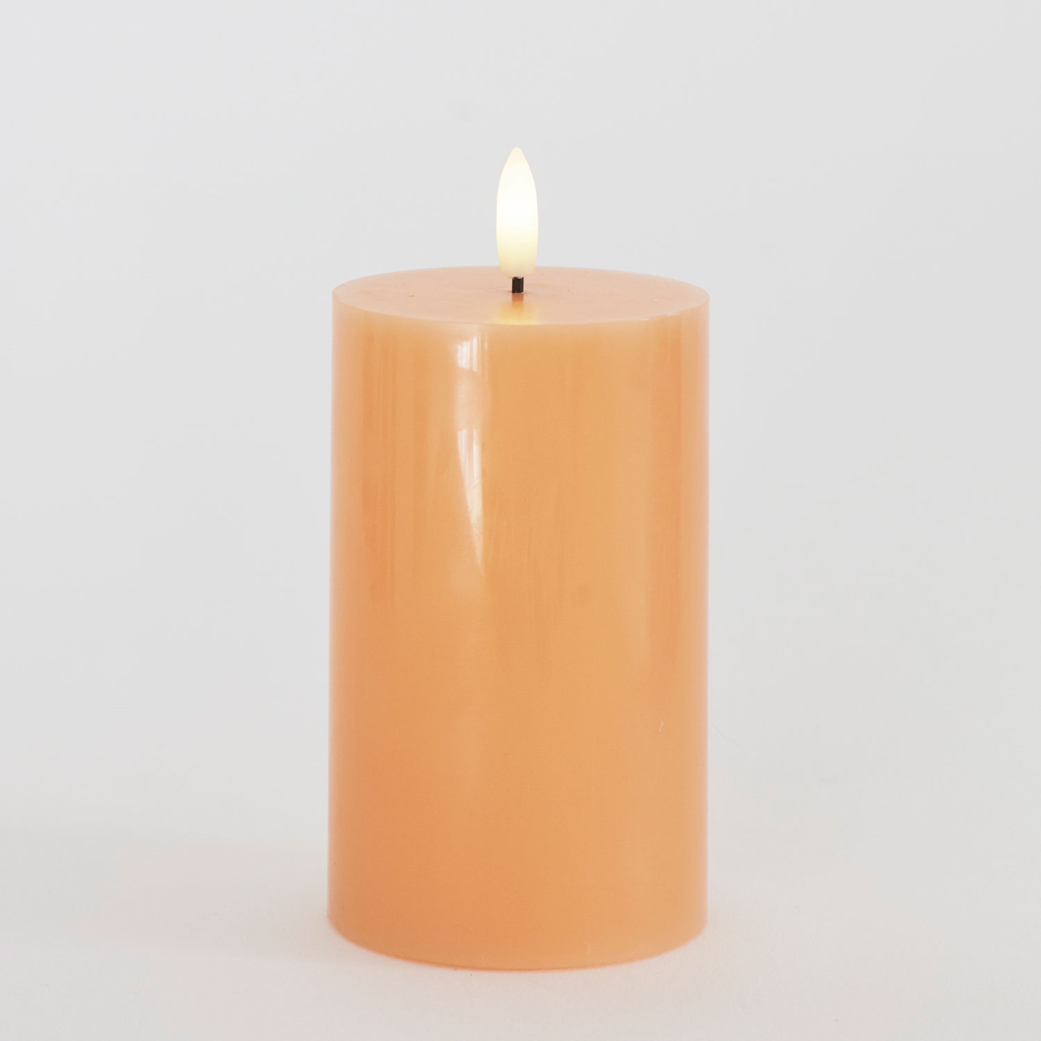 Sille Pillar Ø7.5 x 12.5cm, Peach