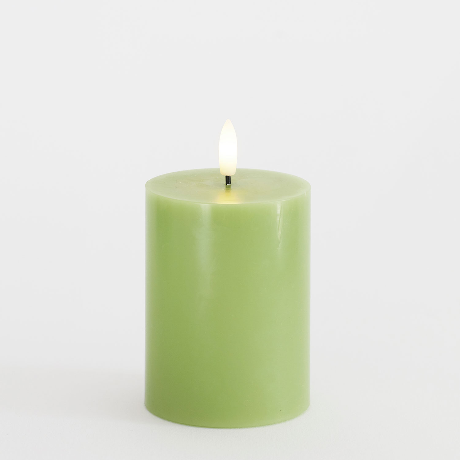 Sille Pillar Ø7.5 x 10cm, Spring Green