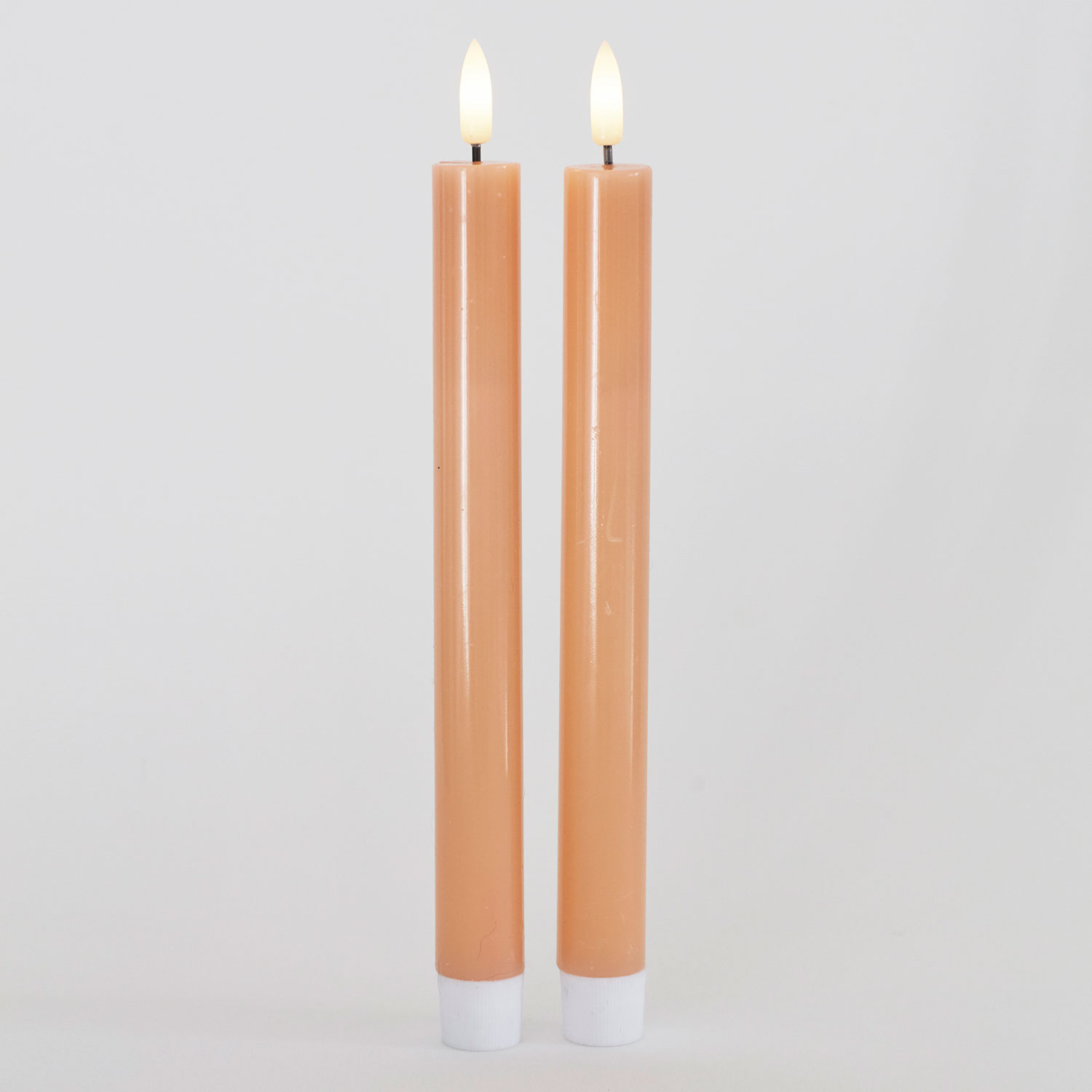 Sille Taper 2 pcs, Ø2 x 25cm, Peach