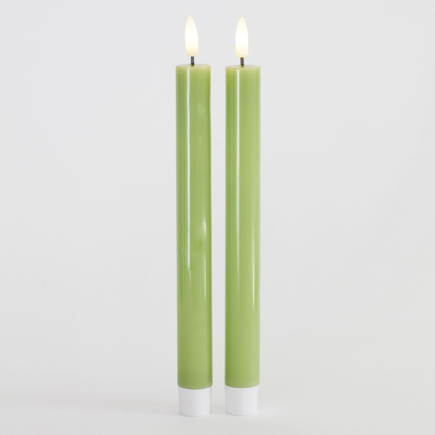 Sille Taper 2 pcs, Ø2 x 25cm, Spring Green