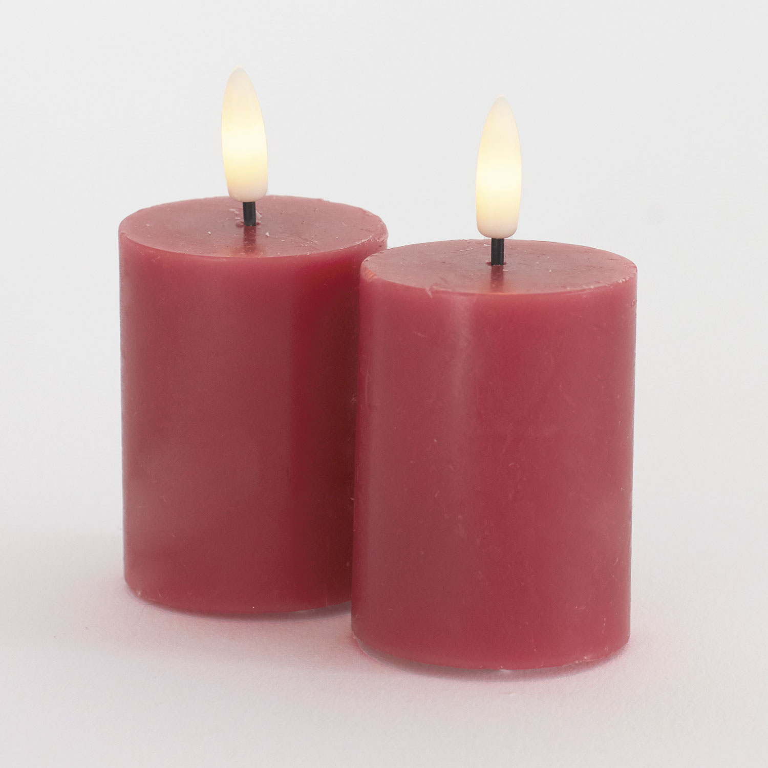 Sille Mini 2 pcs, Ø5 x 6.5cm, Rose Plum