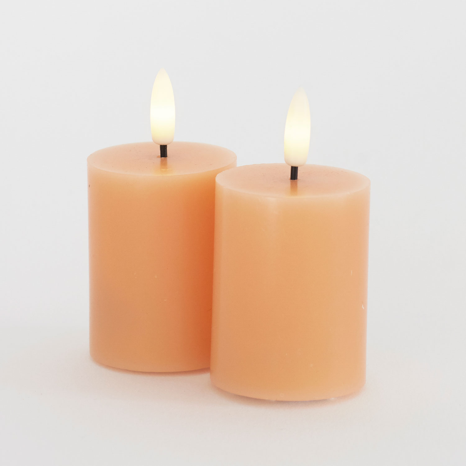 Sille Mini 2 pcs, Ø5 x 6.5cm, Peach