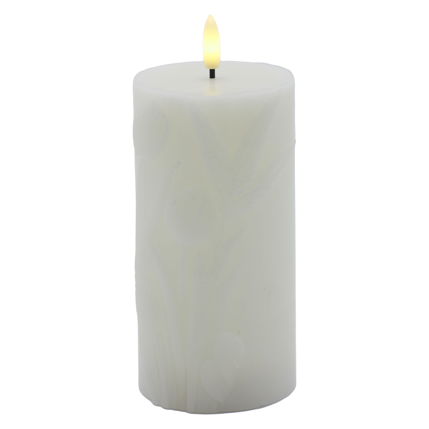 Tulisa Pillar Ø7.8 x 15cm, Cream