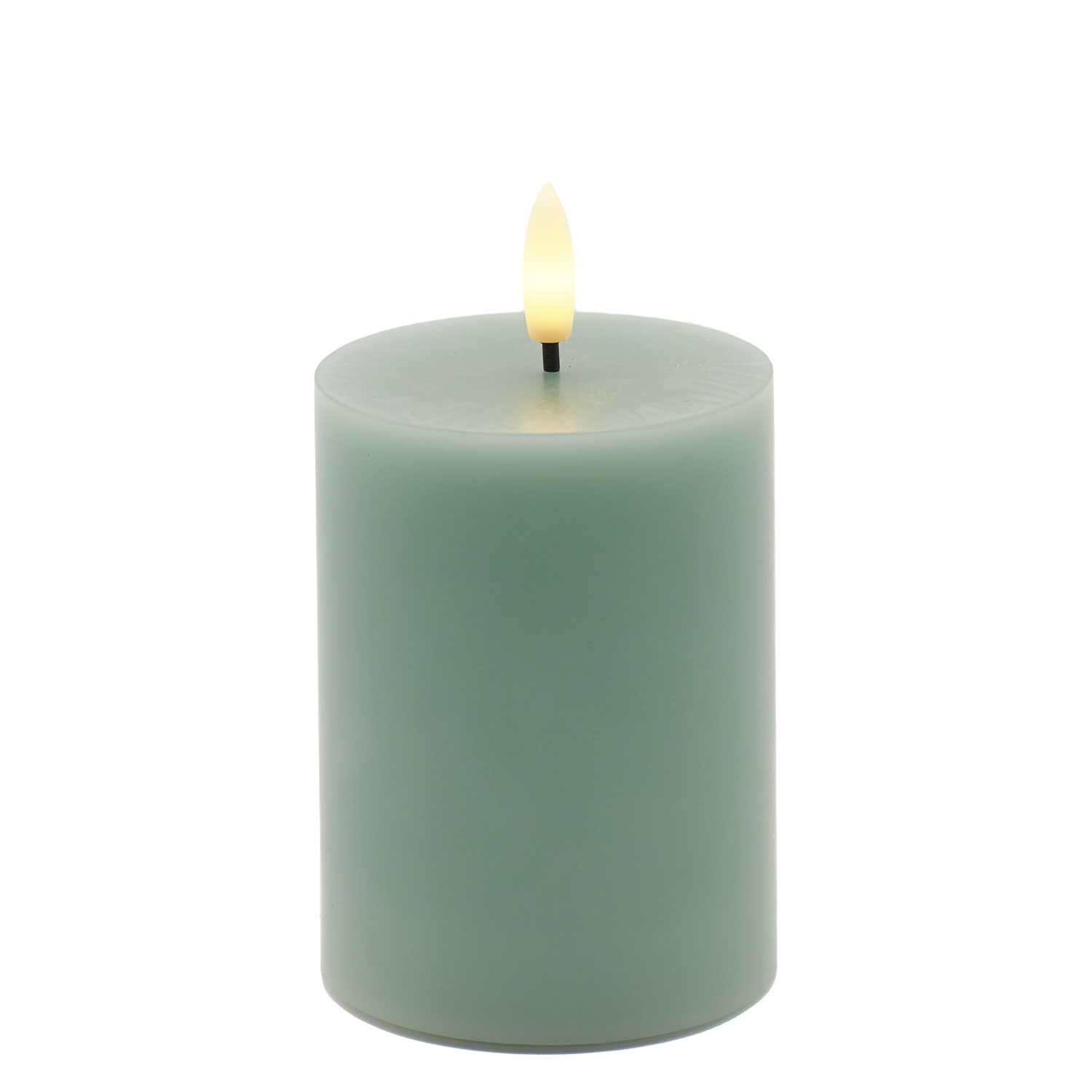 Sille Pillar Ø7.5 x 10cm, Sandy Green