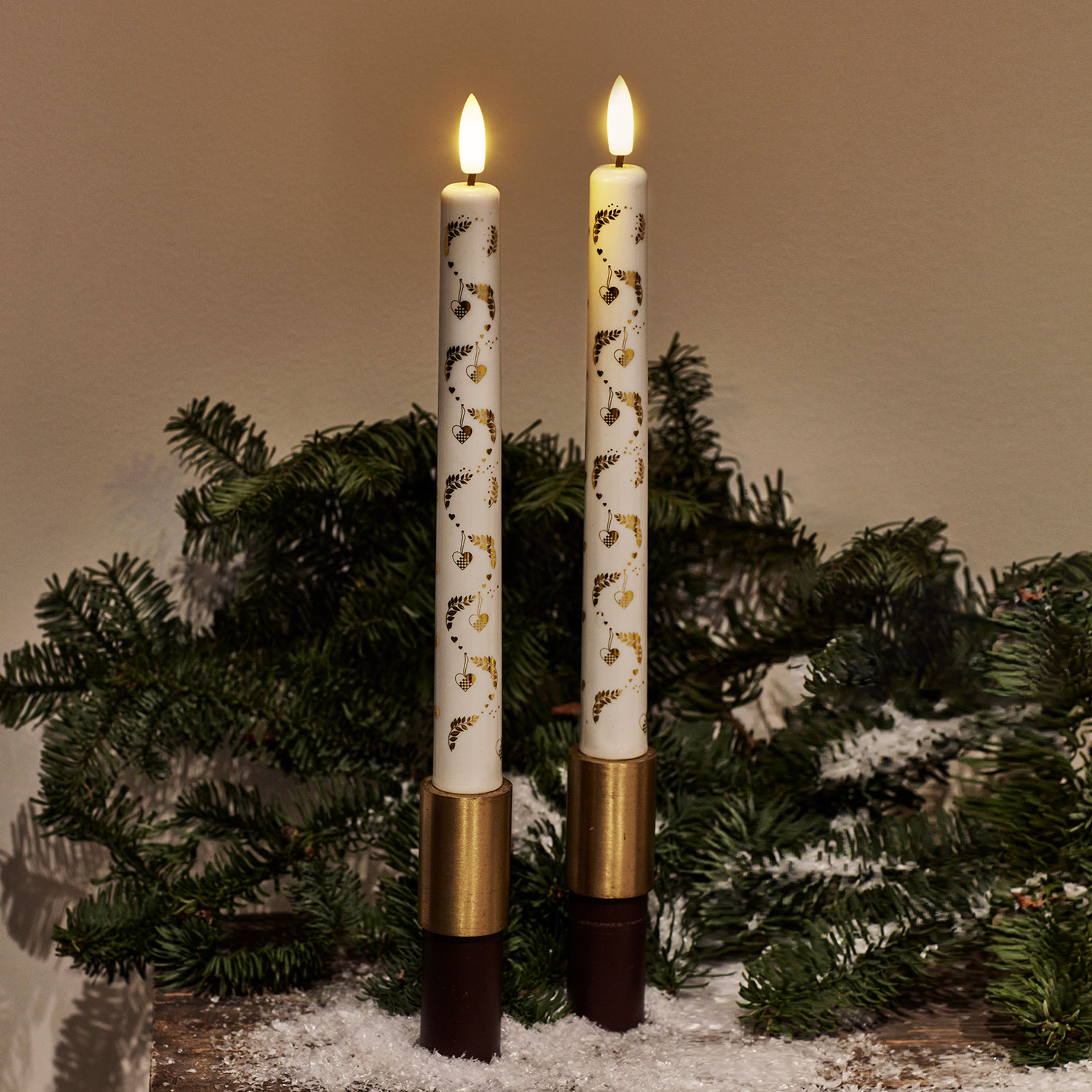 Sille Pillar Edition 2025, 2 pcs - 22cm, White