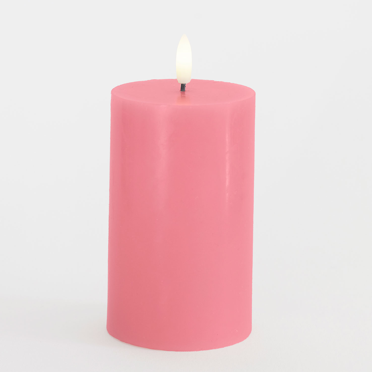 Sille Pillar Ø7.5 x 12.5cm, Old  Rose