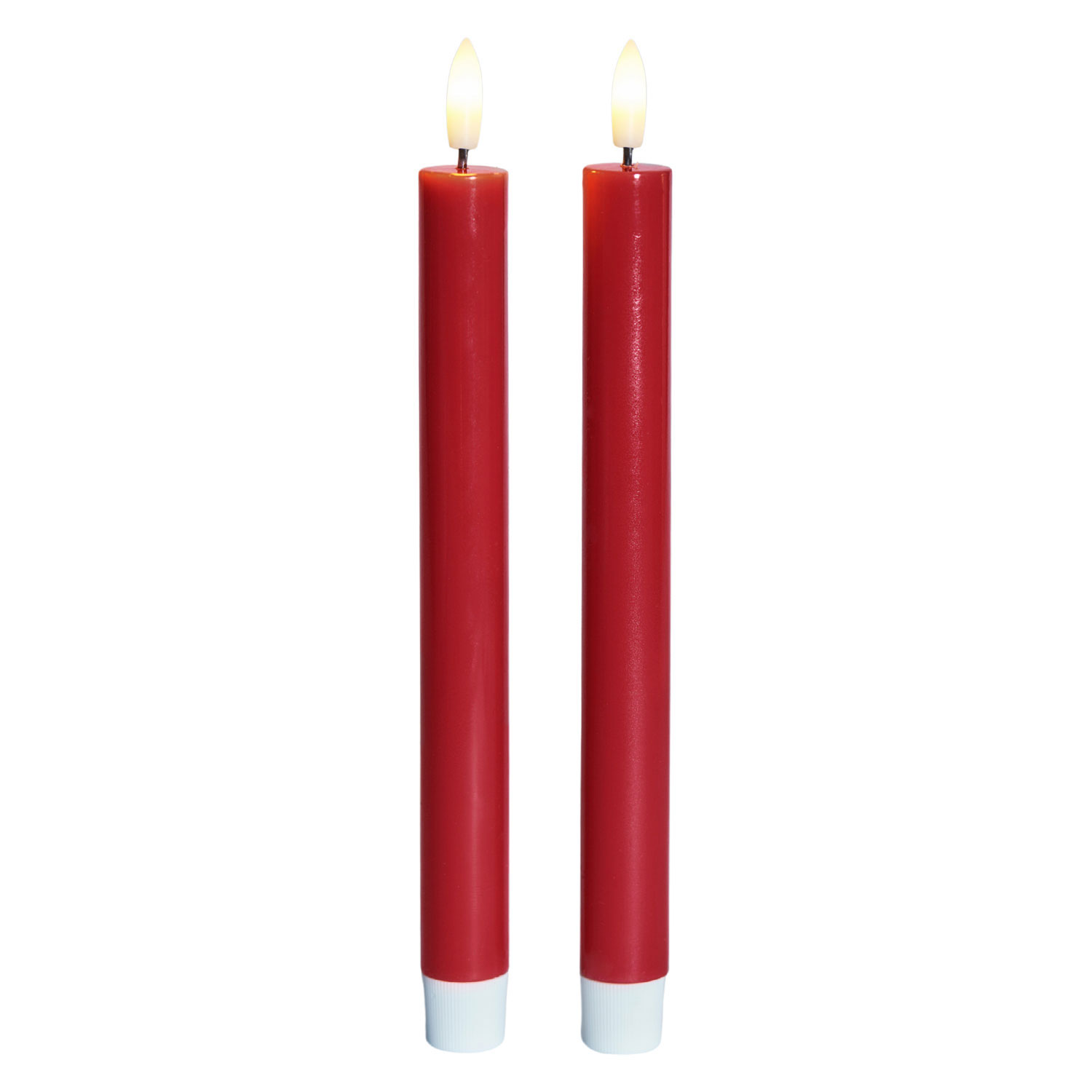 Sille Lacquer Taper 2 pcs - 20cm, Red