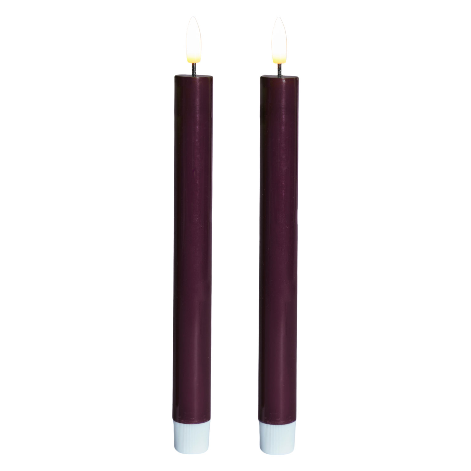 Sille Lacquer Taper 2 pcs - 20cm, Bordeaux