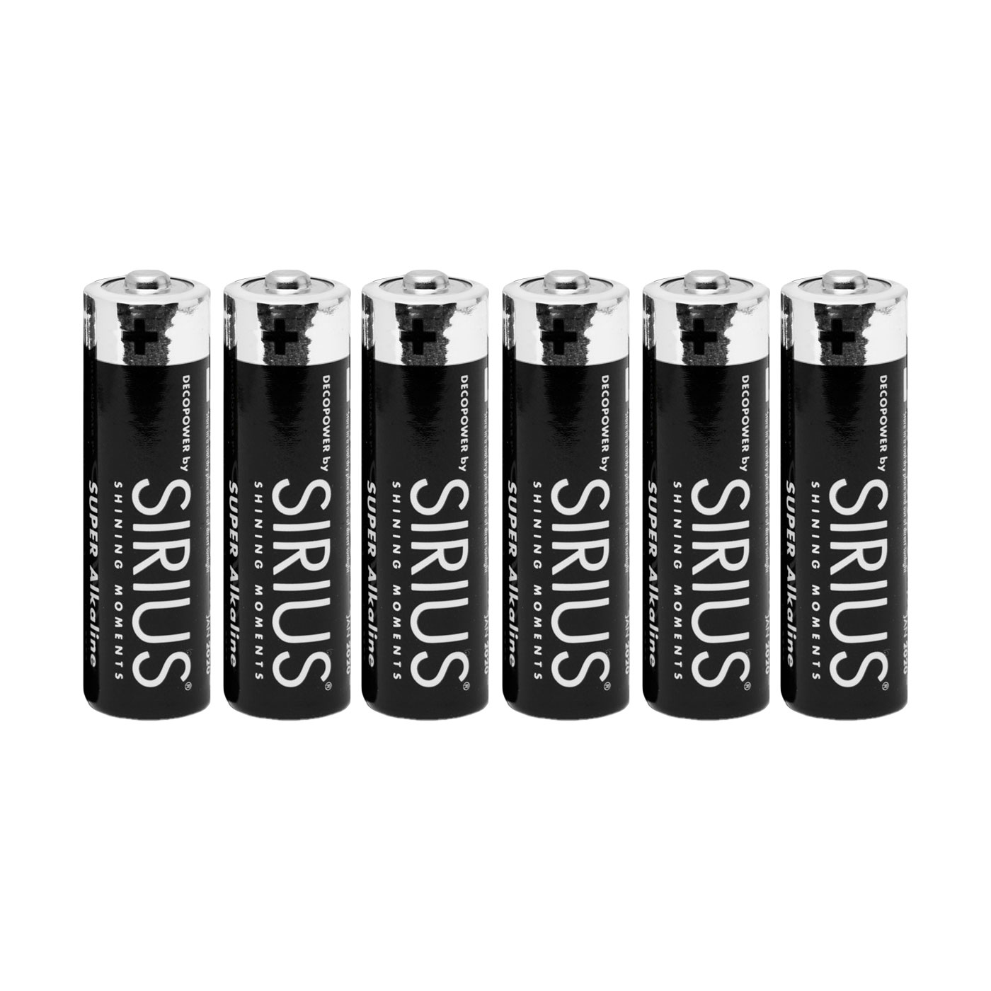 Sirius AA batteries, 6 pcs